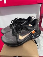 The 10 Nike Off-White x Zoom Fly SP Black Size 4 Men’s Size 5.5 Women’s