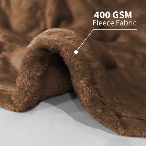 Faux fur fleece - fleece, throw