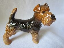 Goebel Germany Porcelain Dog Terrier Brown 13x12x6cm Animal Figurine Collectible Excellent