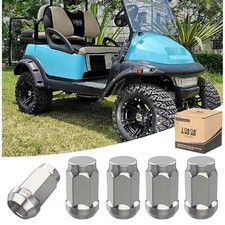 Golf cart wheel lug - cart, nuts