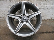 2018 MERCEDES C-CLASS C220D S205 AMG LINE 18" DIAMOND CUT ALLOY WHEEL 225/45R18