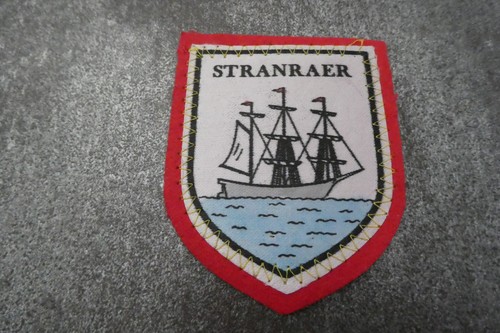 Stranraer cloth patch badge - stranraer,