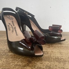 Vivienne Westwood 6 Lady Dragon Bow Anglomania Black Melissa Tortoiseshell