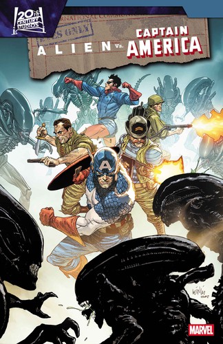 Alien captain america - vs.,