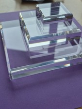 acrylic display plinth various