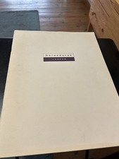 Duran Duran London Official Tour Programme Book 1988/89 UK Rare V Good Condition