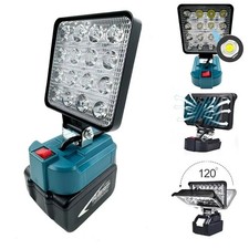 For Makita Battery 18V Li-Ion LED Work Light Workshop Flashlights Torch Camping