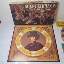 By Parker Masterpiece The Art Auction Game Vintage 1970 - £50k Cards Missing 