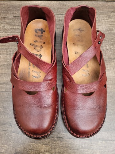 Trippen women red leather - trippen,