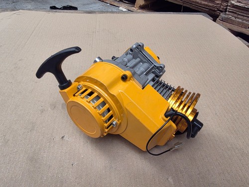 Mini moto dirt bike - mini, yellow