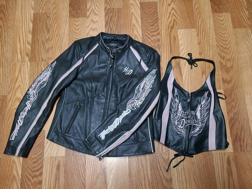 Harley davidson leather - leather, jacket