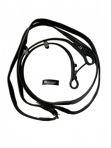 Rhinegold black leather - rhinegold, cob