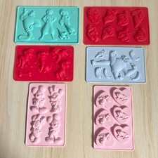 Disney x6 Molds  Sugar Craft