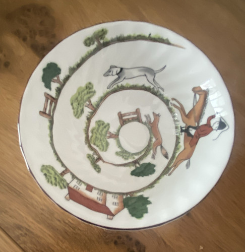 Wedgwood hunting scenes bone - hunting,