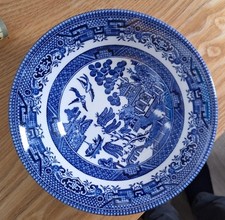 Vintage Churchill Blue Willow