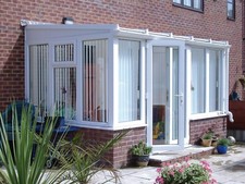 Lean conservatory including - to,