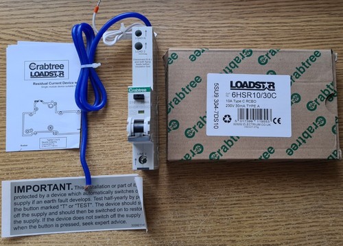 Crabtree polestar amp rcbo - crabtree,