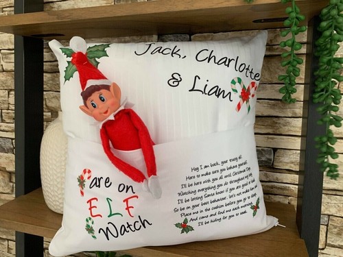 Personalised christmas elf - personalised,