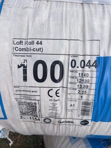 Knauf insulation loft - roll, 44