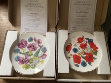 Poppy Collection Plates
