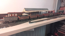 OO gauge Rake of 8 x Weathered Mineral Wagons with Coal Loads
