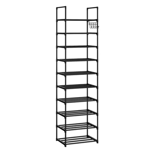 Tier metal shoe - 10‑tier, rack