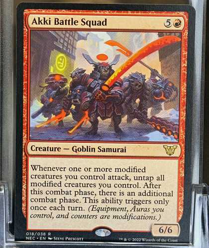 Akki battle squad - 018/038, mtg