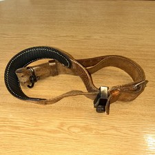 Leather 40mm wide Single Point Target rifle sling - Used