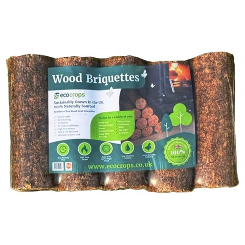 Briquettes heat logs eco - heat, crops