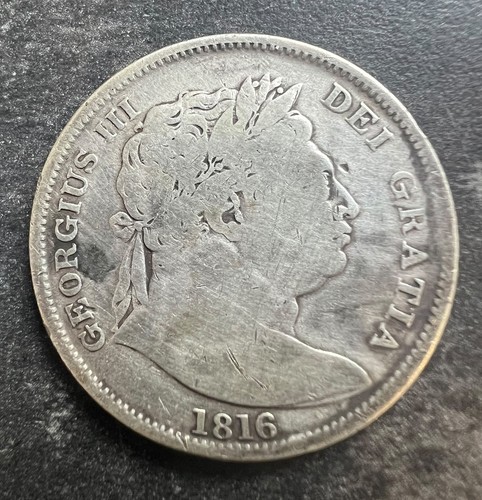1816 half crown 925 sterling - 1816,