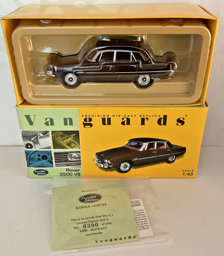 Corgi vanguards scale - vanguards, 1:43