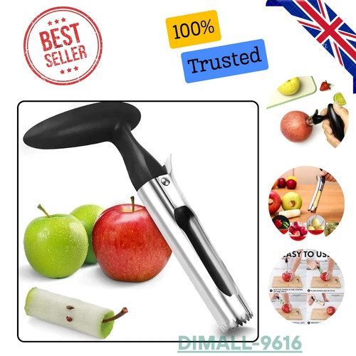 Stainless steel twist apple - stainless,
