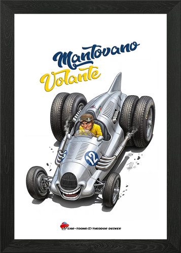 Caricature vintage race - vintage,