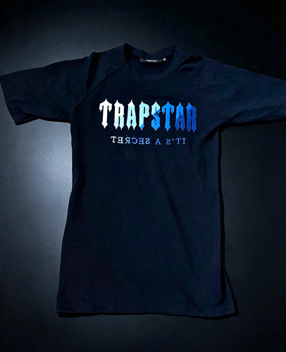 Trapstar men black logo - black,