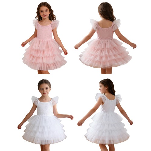 Kids girls rhinestone ruffled - kids,