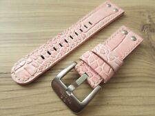 TW Steel Pink Crocodile Grain