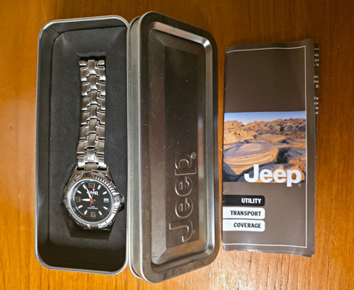 Jeep analogue quartz - quartz, black