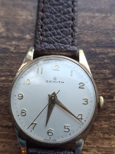 Vintage zenith 9ct - vintage,