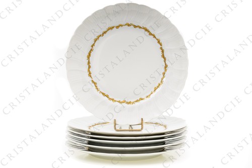 Six musset dessert plates - plates, by