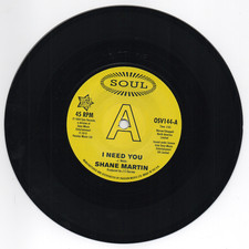 SHANE MARTIN I Need You / TAJ