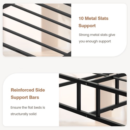 Costway king size - costway, frame