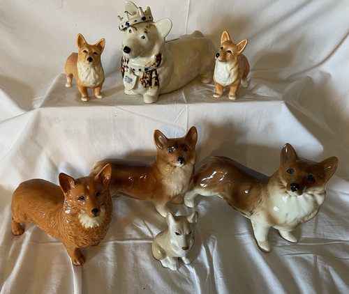 Beswick england corgi - corgi, dog