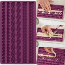 Rope braid relief border - relief,