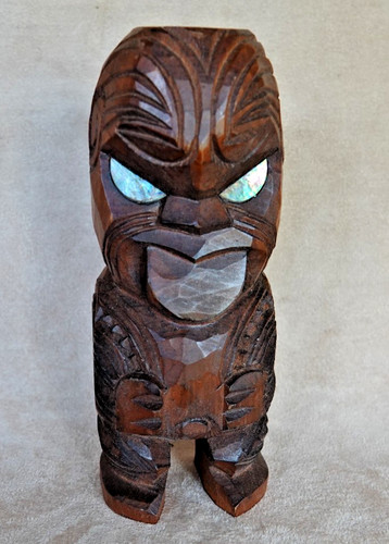 Vintage maori tribal teko - tribal,