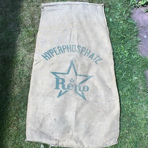 Vintage genuine french hessian - vintage,