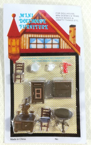 Dollhouse miniature 48 - dollhouse, 1:48