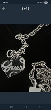 GUESS Heart Necklace and