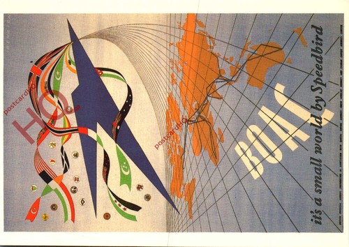 Picture postcard boac s a - picture,