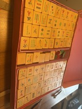 Vintage Mahjong Chinese Game