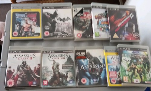 Ps3 games job lot - x9,